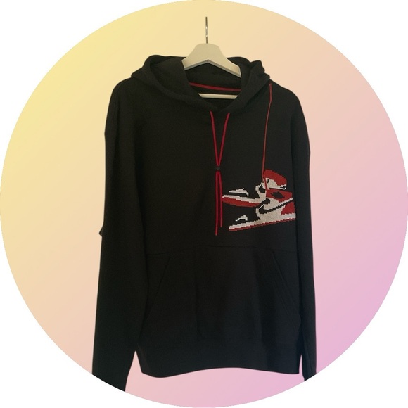Jordan Other - Jordan Hoodie Men’s L Air Jordan 1 Shoes Graphic Pullover CA 05553